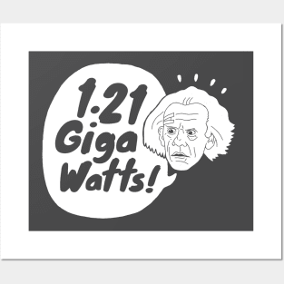 1.21 Gigawatts! Posters and Art